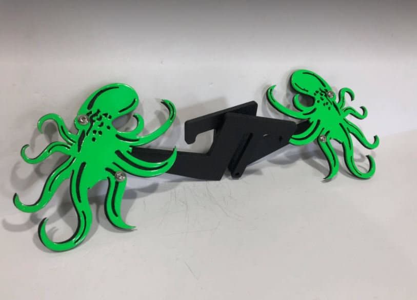 Octopus (Realistic) Foot Pegs for Jeep Wrangler/Gladiator