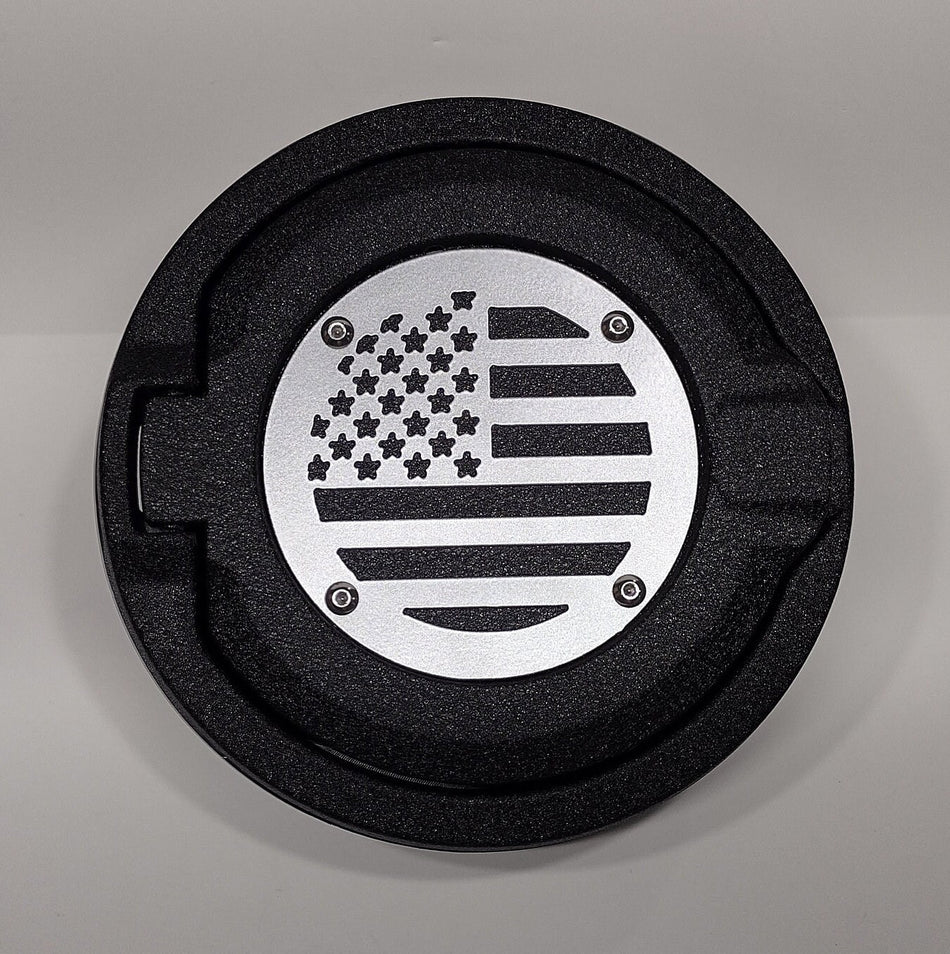 American Flag Fuel Door Assembly for Jeep Wrangler JL (2018*-2023)