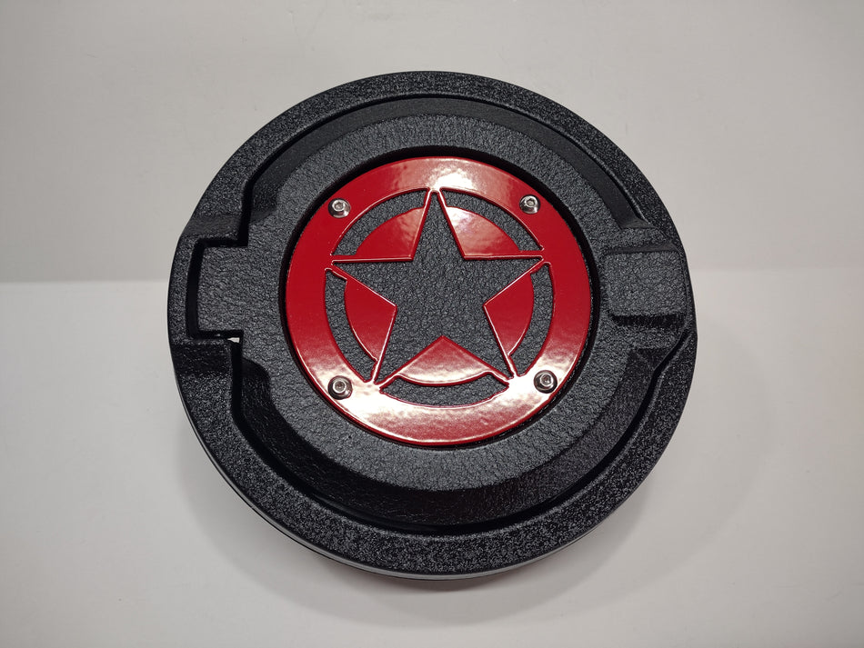 Army Star Flag Fuel Door Assembly for Jeep Wrangler JL (2018*-Current)