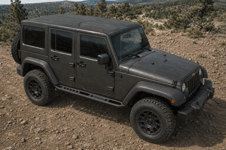Full-Length Running Boards for Jeep Wrangler JK & JL