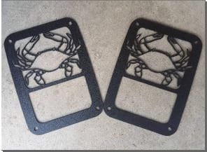 Crab Tail Light Guards for JK & TJ