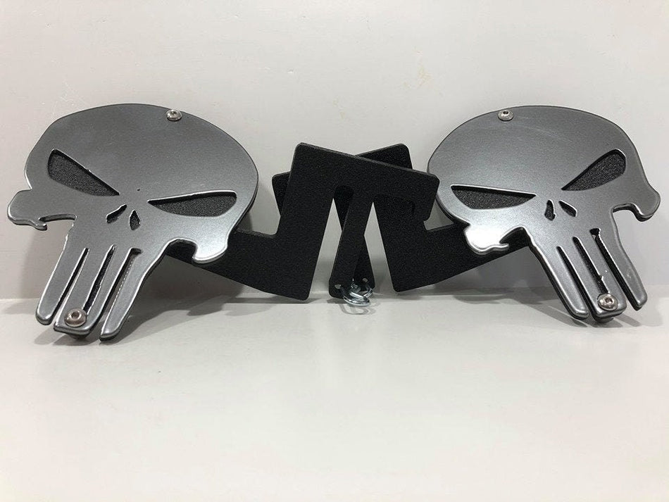 Punisher Skull Foot Pegs for Jeep Wrangler/Gladiator