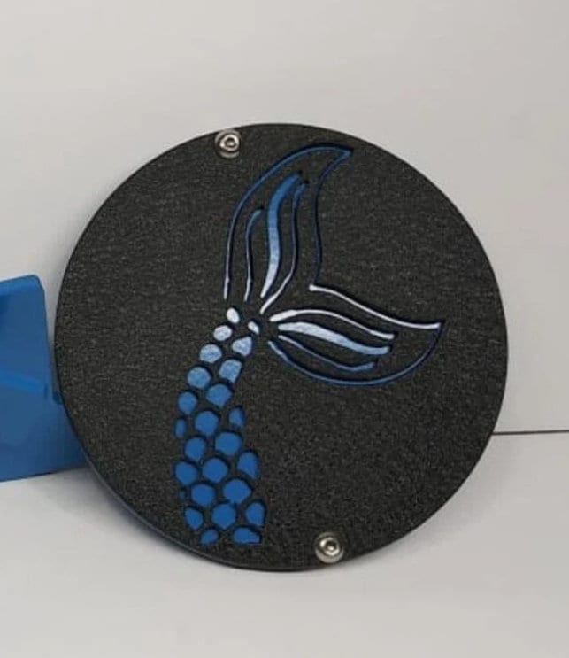 Mermaid Tail Hitch Cover