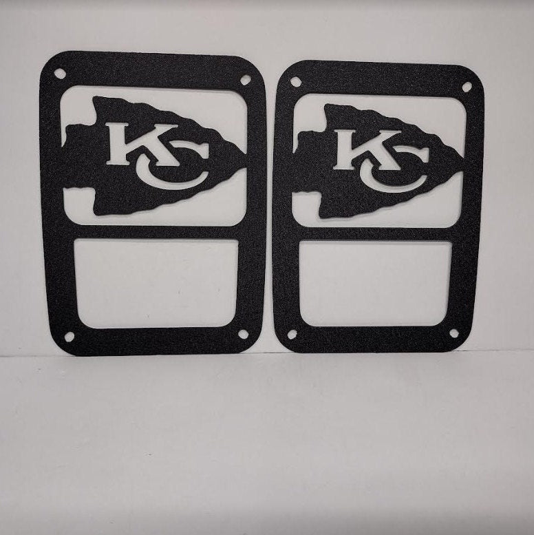 Kc Tail Light Guards for TJ, JK, and JL Halogen Lights Only