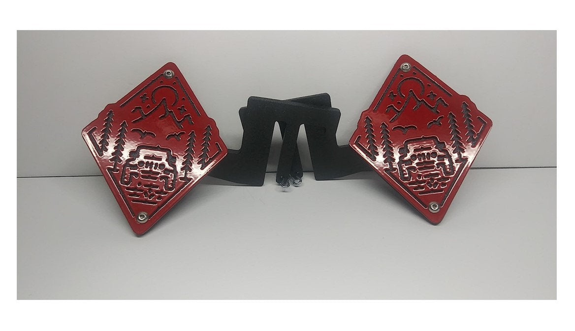 mountain scene jeep foot pegs